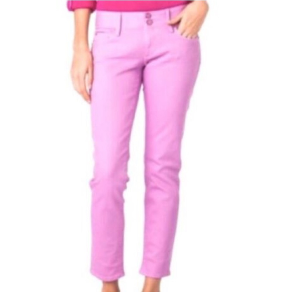 Lilly Pulitzer l Worth Skinny Mini Zip Jeans Size 00